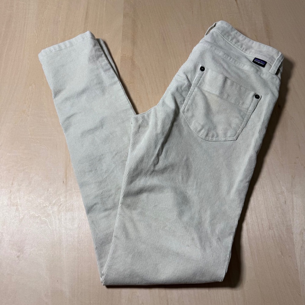 Patagonia Women's Organic Cotton Corduroy Pants Size 27 Beige‎ Casual